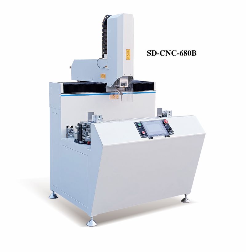 CNC Engraving Machine for Industrial Alum Window Plastic Facade Automobile-Parts Electronic Parts