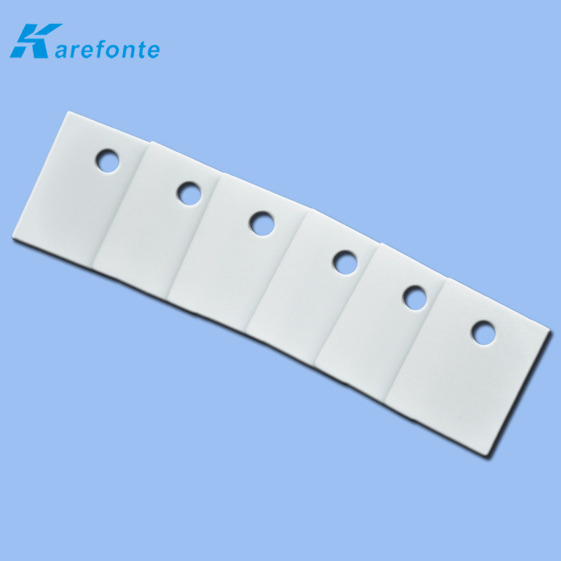 20W 25W 28W Refractory 96% 99% Alumina Ceramic Insualtion Plate for Electronic Products