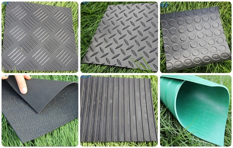 Non-Slip Industrial Rubber Sheet, Colorful Industrial Rubber Sheet