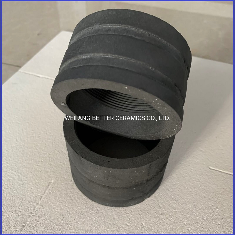 Durable silicon carbide refractory ceramics Sisic tube