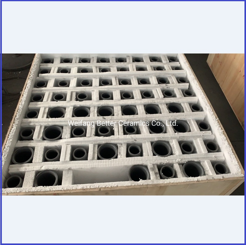 Good quality SISIC burner silicon carbide  burner tube manufacturer