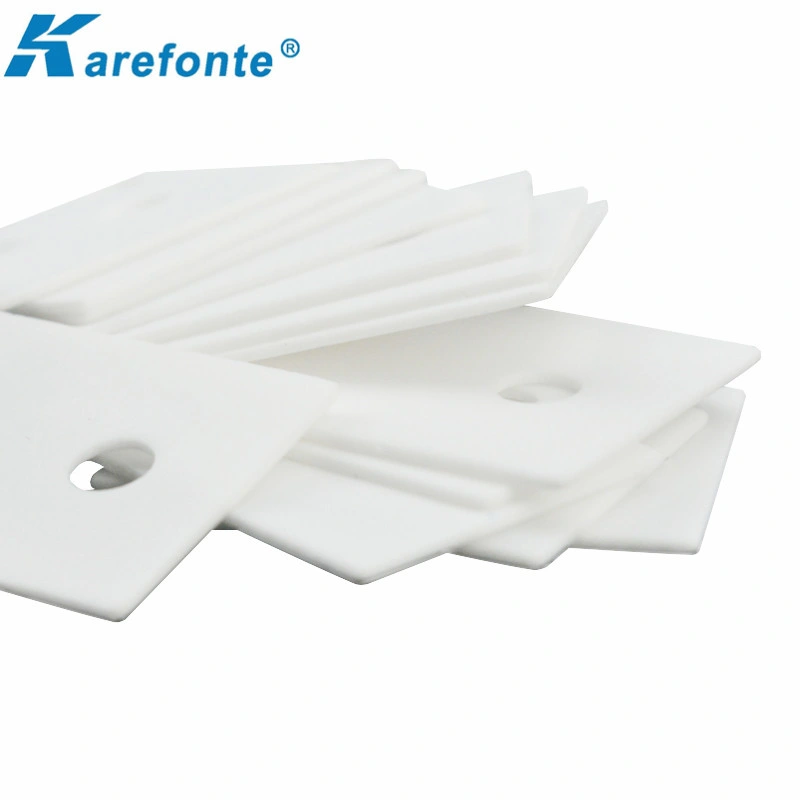 to-220 14*20mm Alumina Ceramic Heat Insulating Plate in Stock with Factory Price
