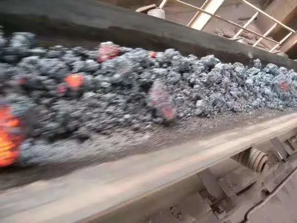 Metallurgy Coke Cement Heat Resistant Rubber Conveyor Belting 180 Centigrade