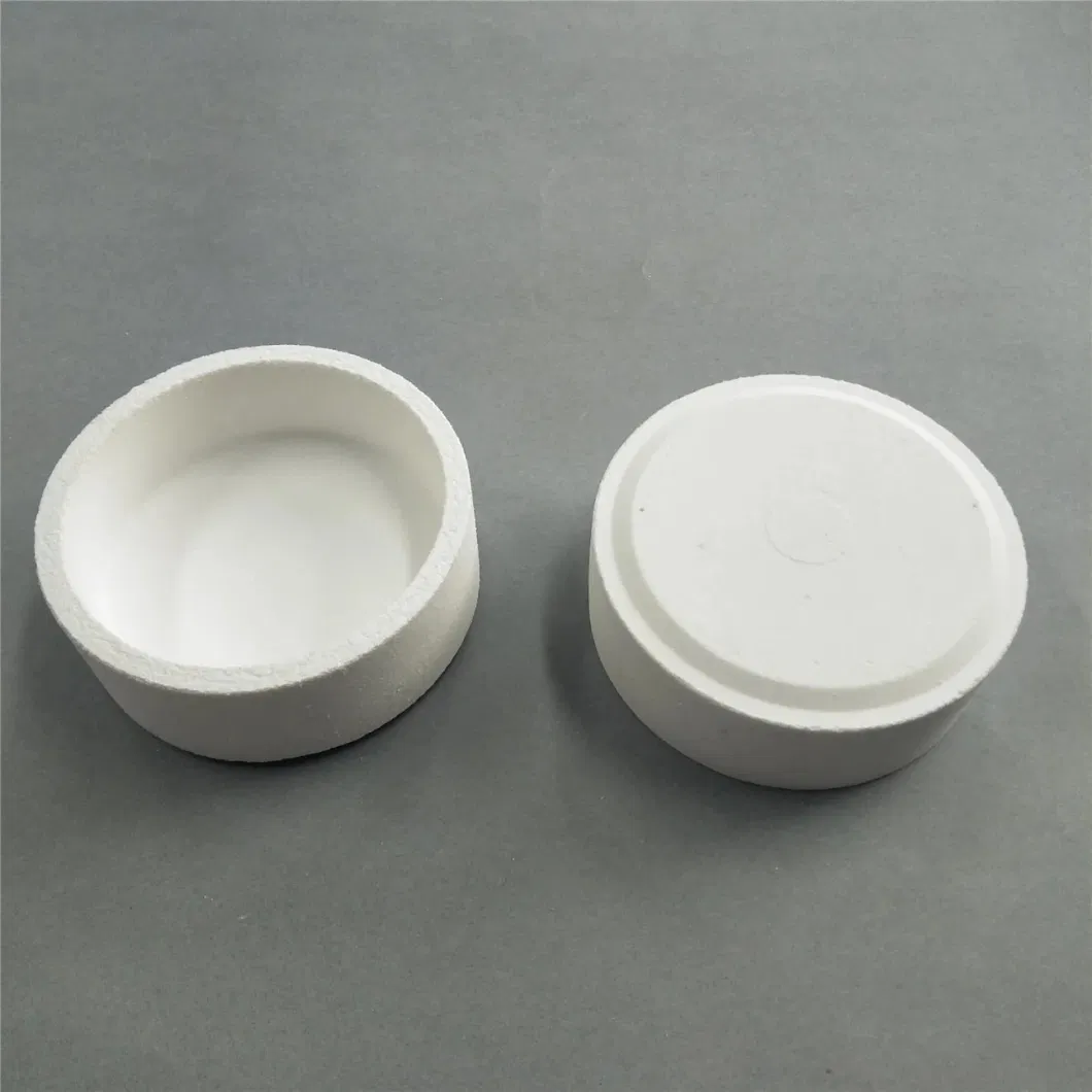 Sintered Dental Zirconia High Alumina Corundum Mullite Ceramic Crucible