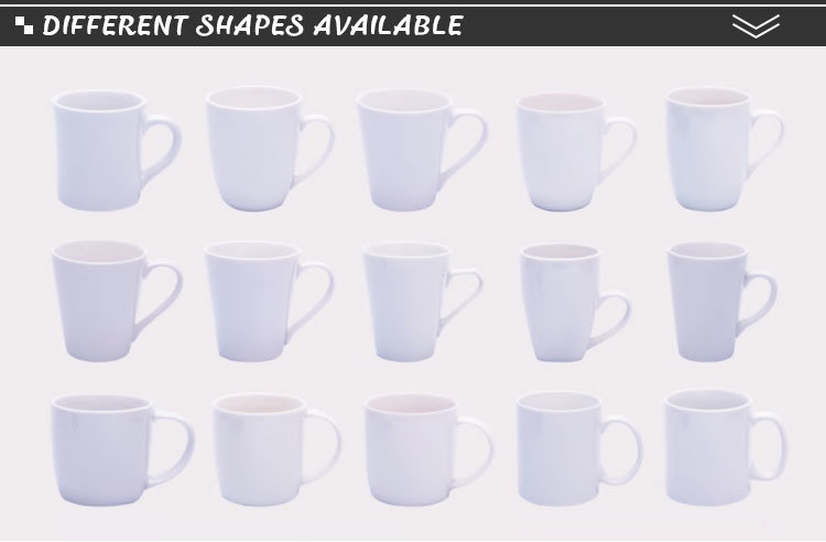 Large Ceramic Coffee Mug Customised 350ml Ceramic Mugs for Wholesale