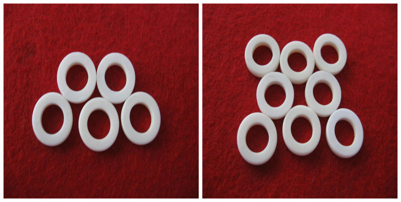 Excellent Dielectric Properties Al2O3 Alumina Ceramic Insulating Washer