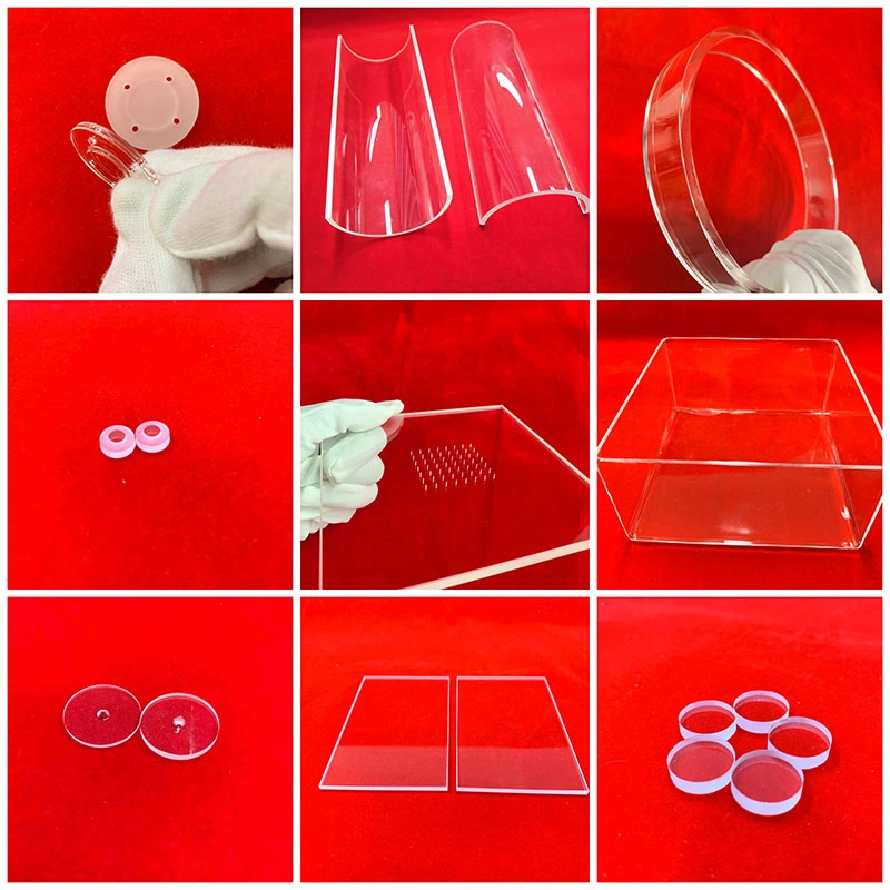 Heat Resistant Sintered Quartz Crystal Glass Crucible for Melting