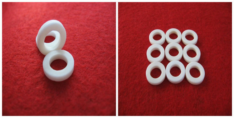 Excellent Dielectric Properties Al2O3 Alumina Ceramic Insulating Washer