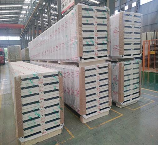 Colour Thermal Building Material Insulation PU Sandwich Roof Panel
