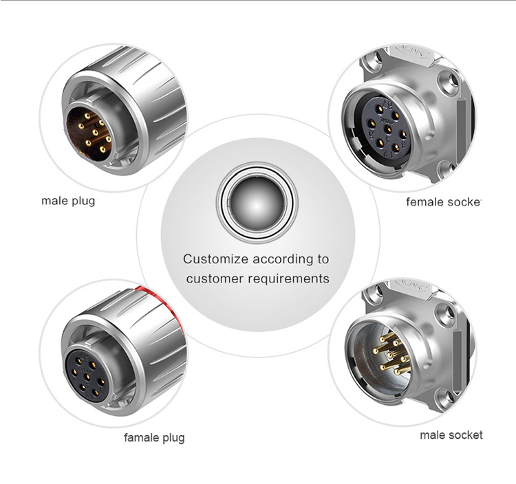 240V Electrical Extension Plug and Socket Fast Electrical 2 Pin Connectors