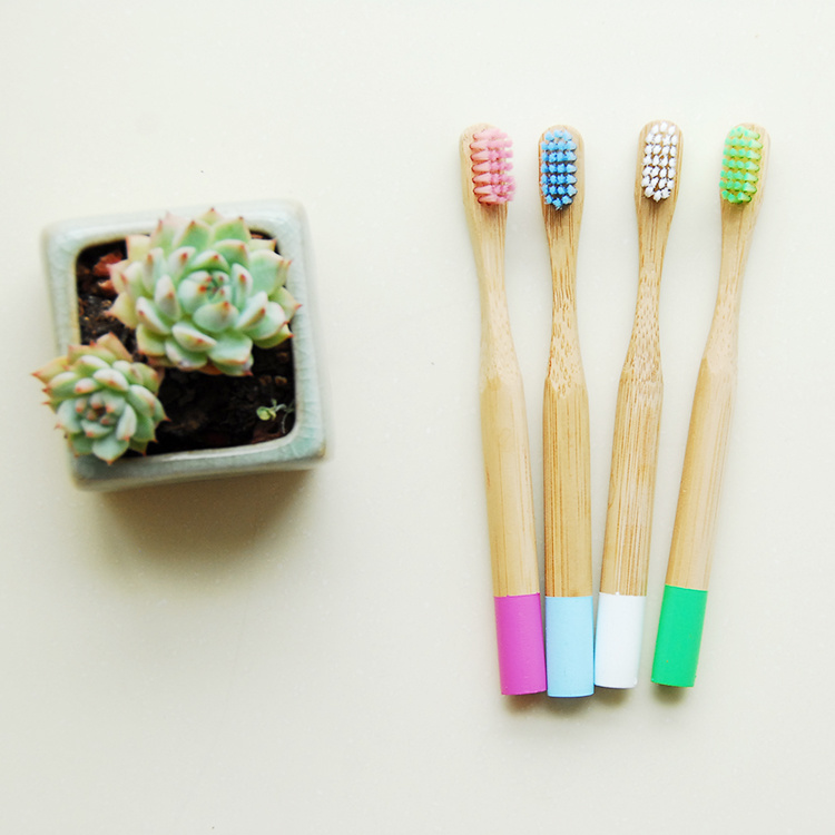 Travel Natural Bamboo Toothbrush Mouth Case with Biodegradable Toothbrush Holder