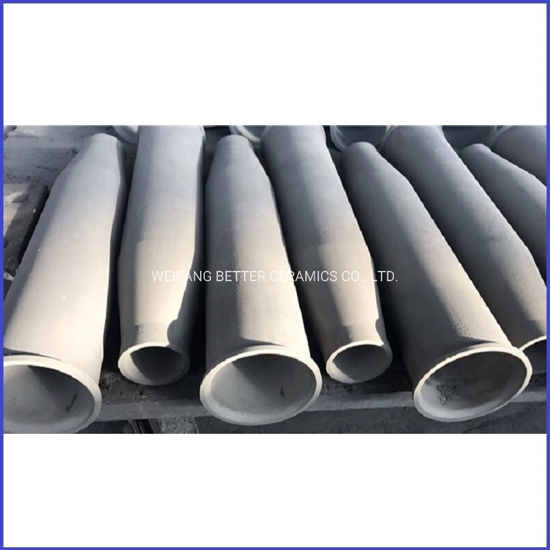 Combustion Chamber Application Refractory Silicon Carbide SISIC/RBSIC Burner Tube