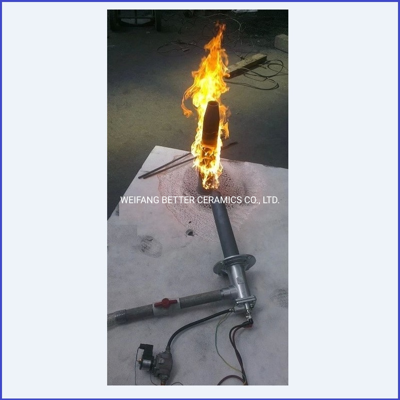 Good quality sisic burner nozzle silicon carbide pipe sisic tube manufacturer