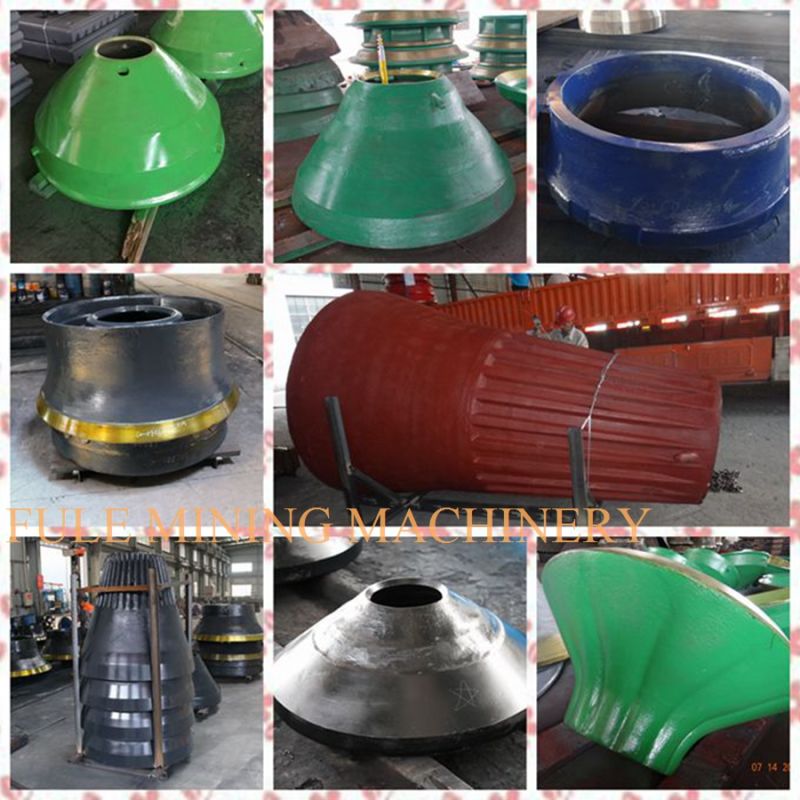 Cone Crusher Wear Resistant Parts Standard Bowl Liner