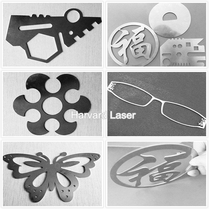 High-Efficiency Fiber Laser Cutting Equipment Used on Metal/Ceramics