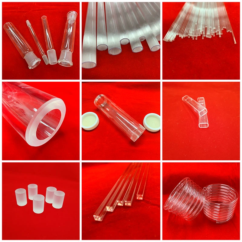 Heat Resistant Sintered Quartz Crystal Glass Crucible for Melting