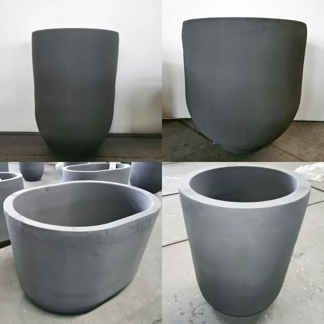 Silicon Carbide Graphite Crucible Crucible for Aluminum Alloy Die Casting
