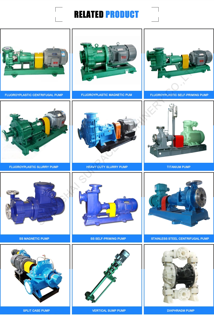 Stainless Steel Construction for Agrochemicals Corrosion Resistant Chemical Pump