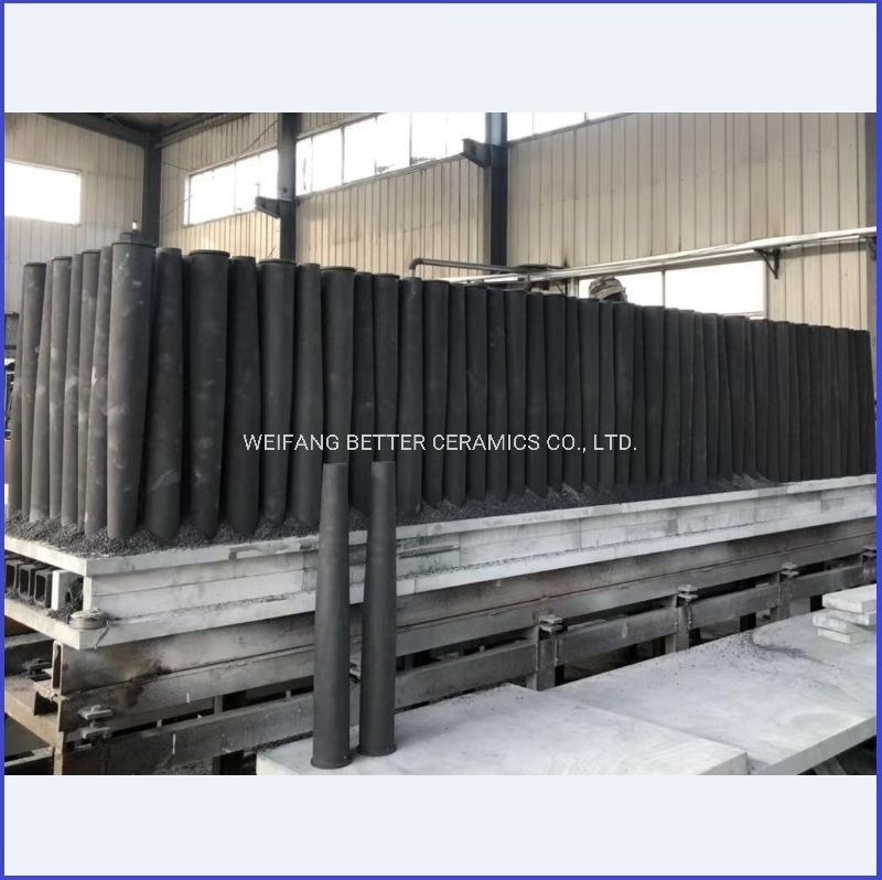 Good quality SISIC burner silicon carbide  burner tube manufacturer