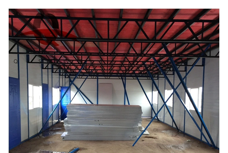 [Qisong] Fast Install Prefab House Prefabricated House Building Steel Frame Villa Prefab Building