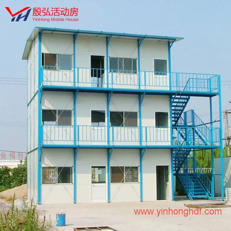 EPS Prefabricated House with Portable Toilet Cheap Price Light House Construction Prefab House, Building