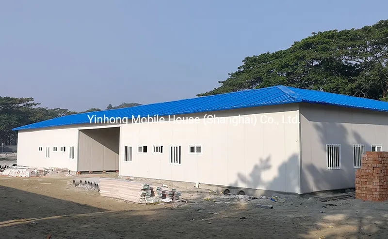 EPS Prefabricated House with Portable Toilet Cheap Price Light House Construction Prefab House, Building