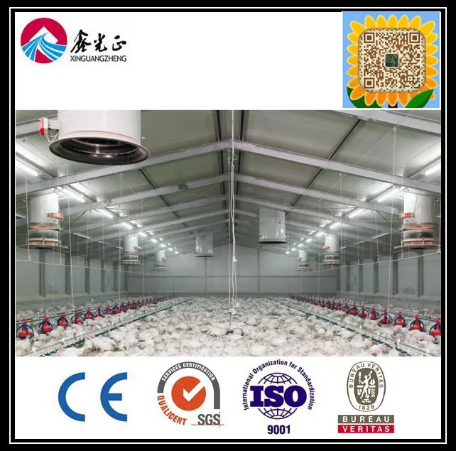 Chinese New Material High Quality Earth Quake Resistance Chicken House/Duck House/Poultry House