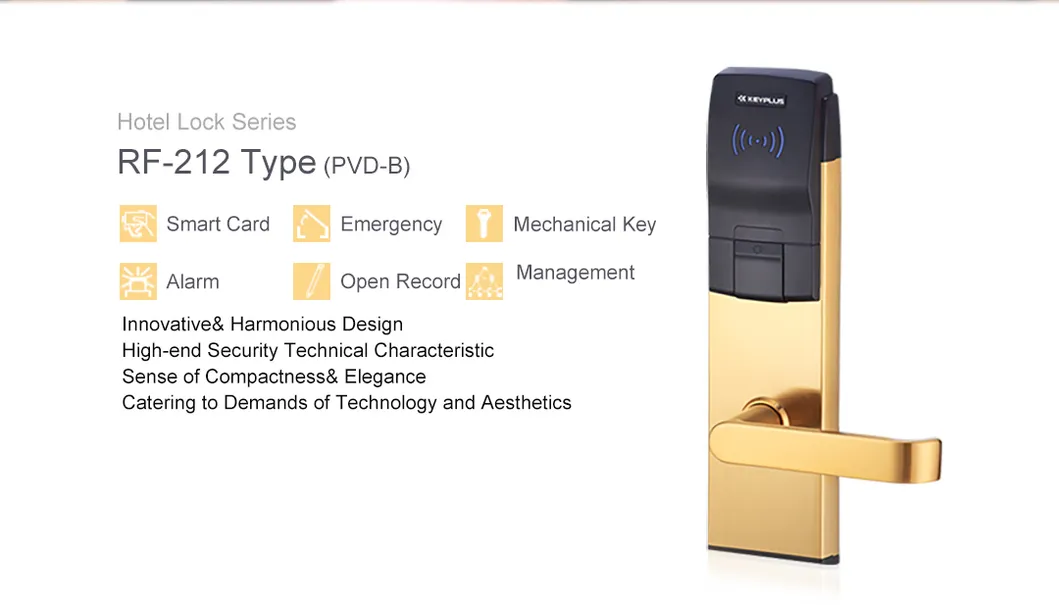 Best Hotel Management System Door Lock Card System Door Locks Smart RFID ID Card Door Lock