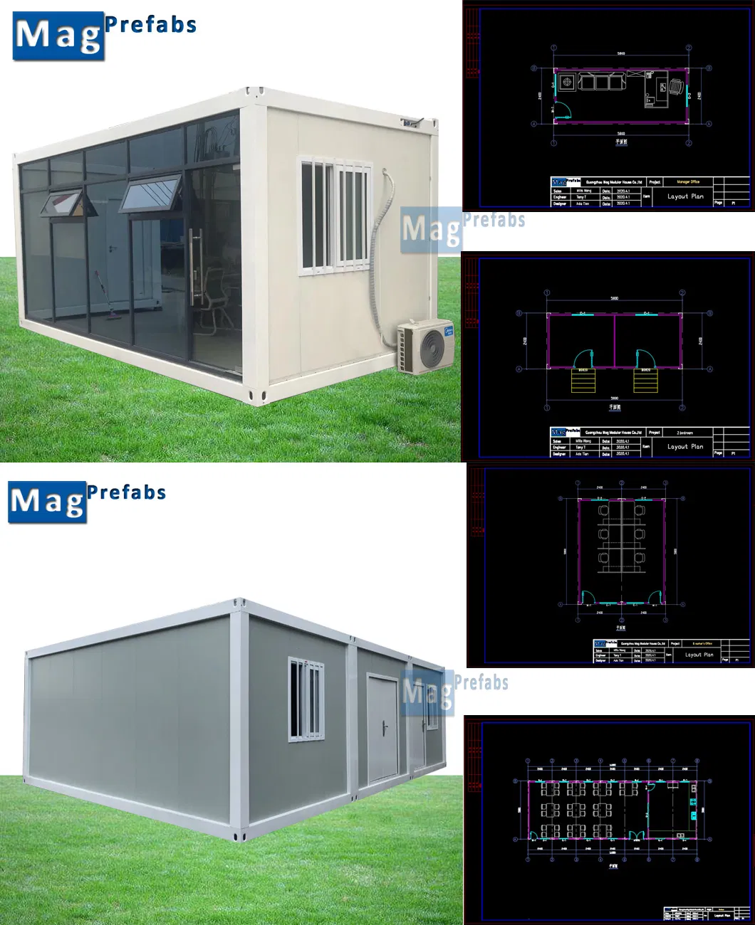 House Knock Prefab House Designable Ce Container Building House