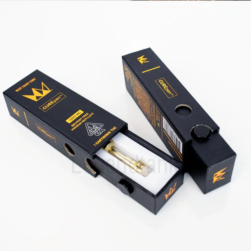 Gold Carts Curepen Cartridge 1.0ml West Coast Cure Vape Pen Cartridge