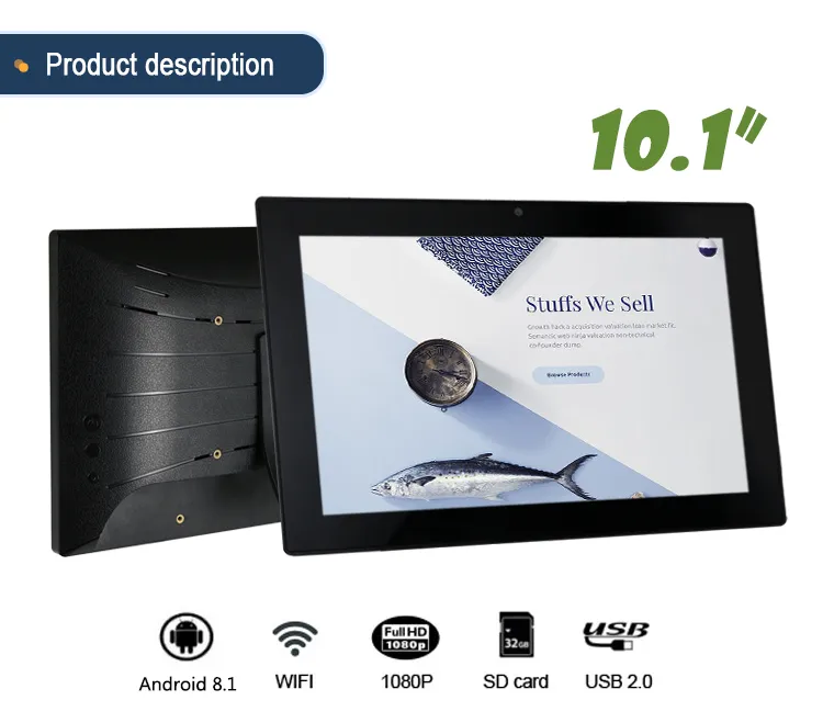 10 Inch Small Android Home Automation Touch Panel