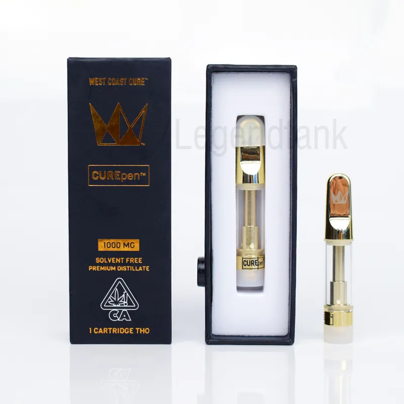 Curepen Gold Carts West Coast Cure Pen Cure Vape Carts Premium Atomizers