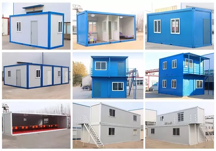 Container House Luxury Prefabricated Flat Pack Container House 2-Story Container House