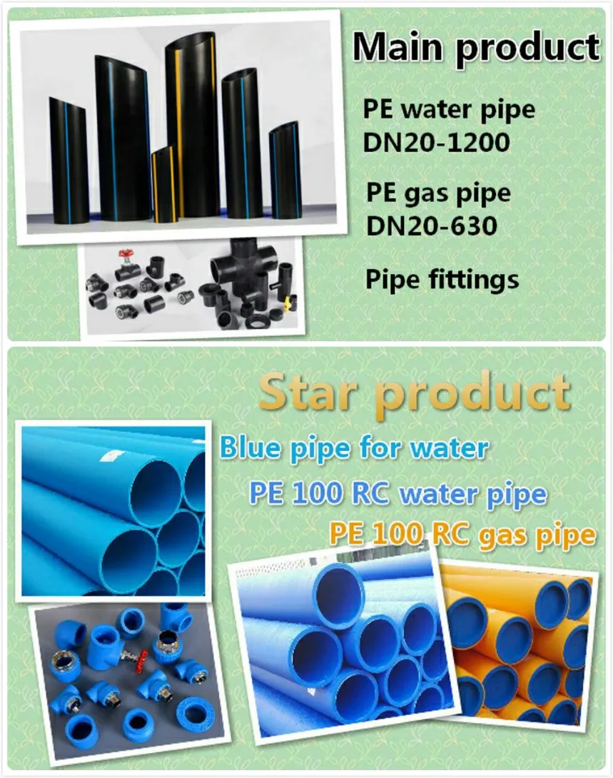 ISO Standard Building Material Water Supply HDPE Water Pipe Prices