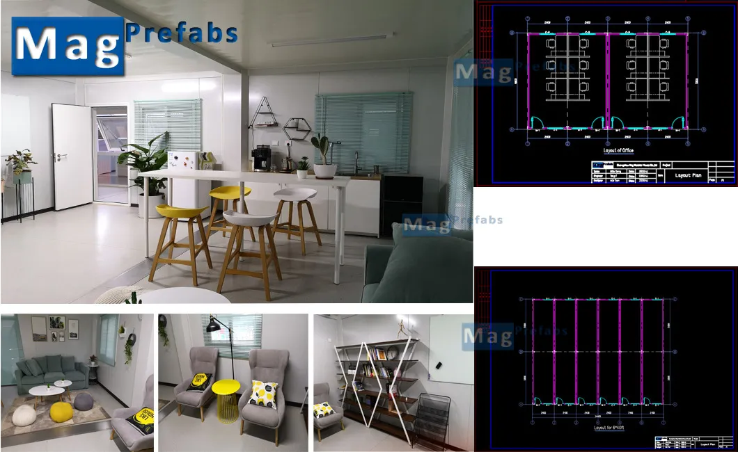 House Knock Prefab House Designable Ce Container Building House