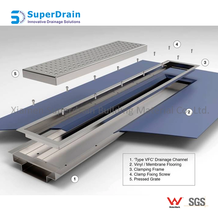 Metal Building Material Stainelss Steel 304/316 Galvanized Trench Grating, Vehicular Grating, Drain Grate Cover