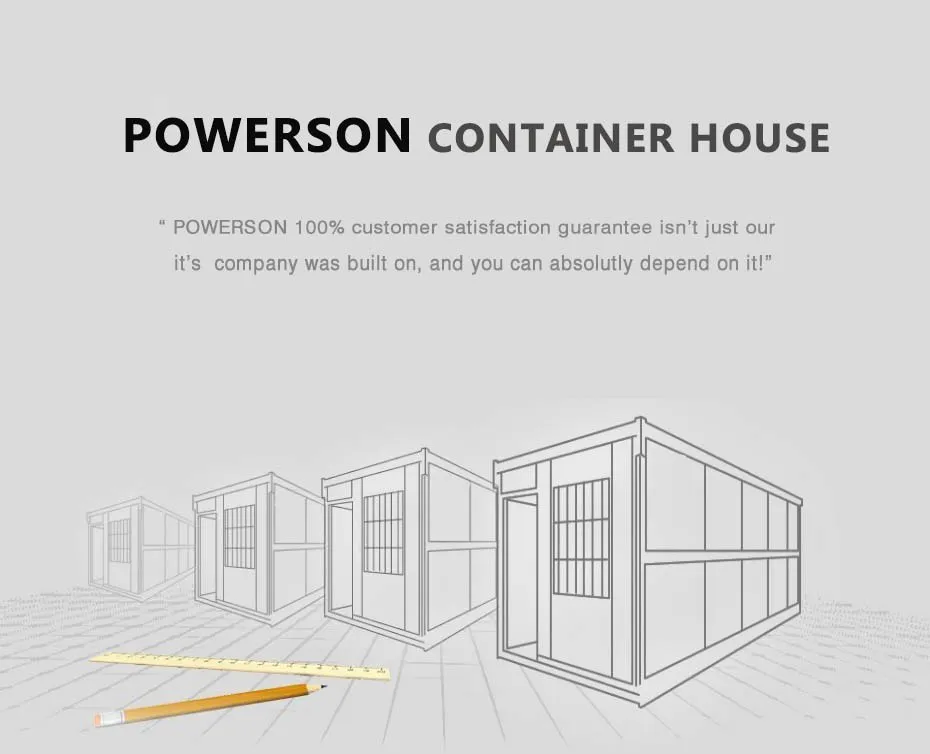 Container House Luxury Prefabricated Flat Pack Container House 2-Story Container House