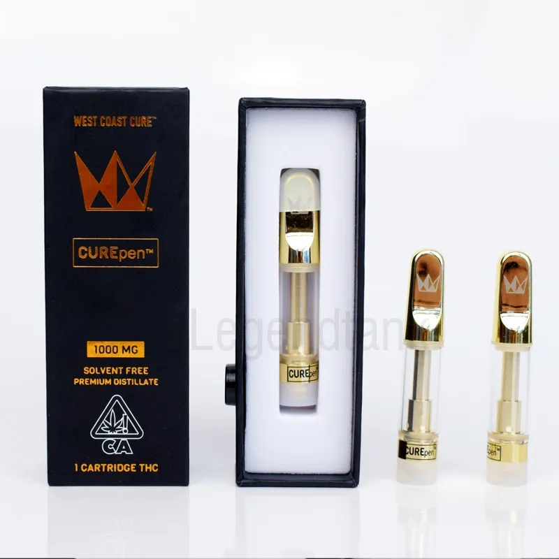 Curepen Gold Carts West Coast Cure Pen Cure Vape Carts Premium Atomizers