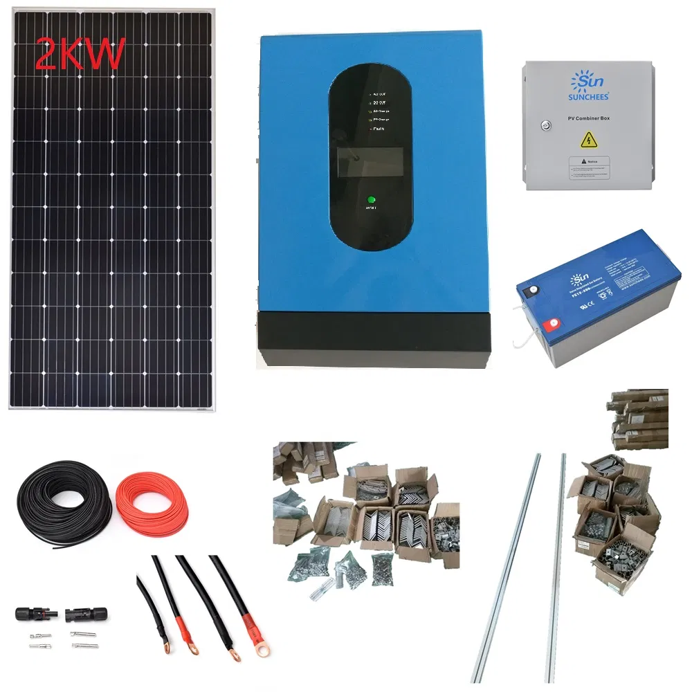 Home Solar System, 2kw off Grid Solar System, Solar Power System for Home