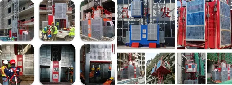 Sc200 2t Building Use Construction Elevator, Building Material Lifts