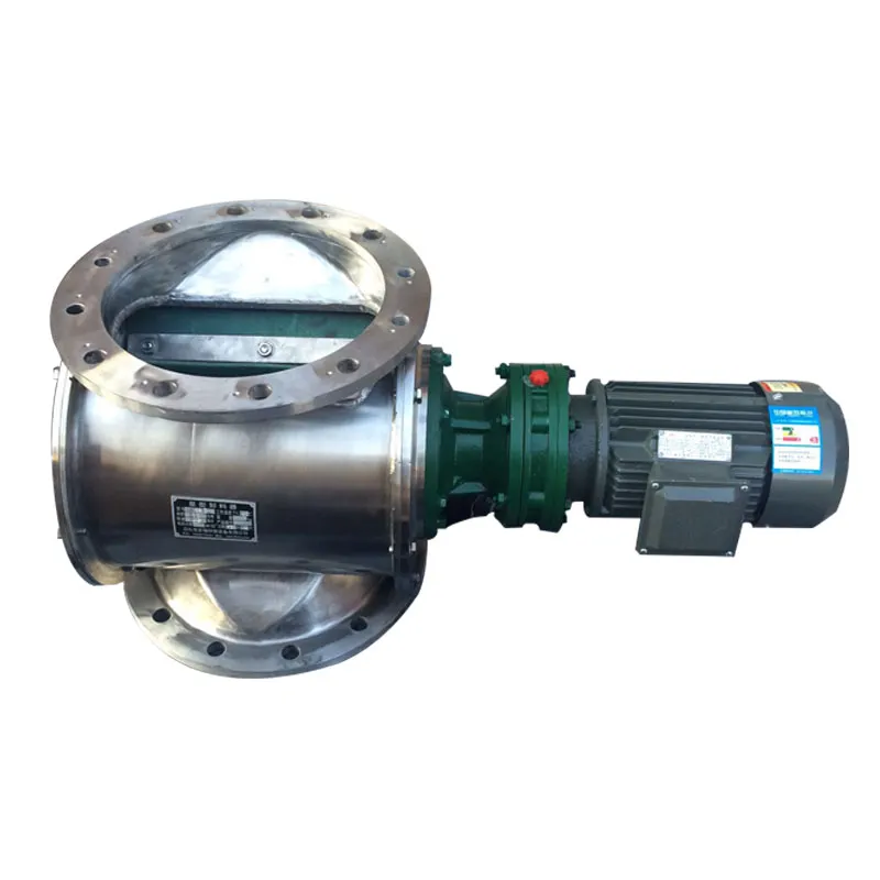High Capacity Industrial Discharge Valve / Rotary Airlock Valve Manufacturer