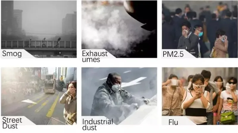 Factory Breathing Exhalation Valve Outdoor Sports Dust Cycling with Filter Air Cover Exhalation Valve