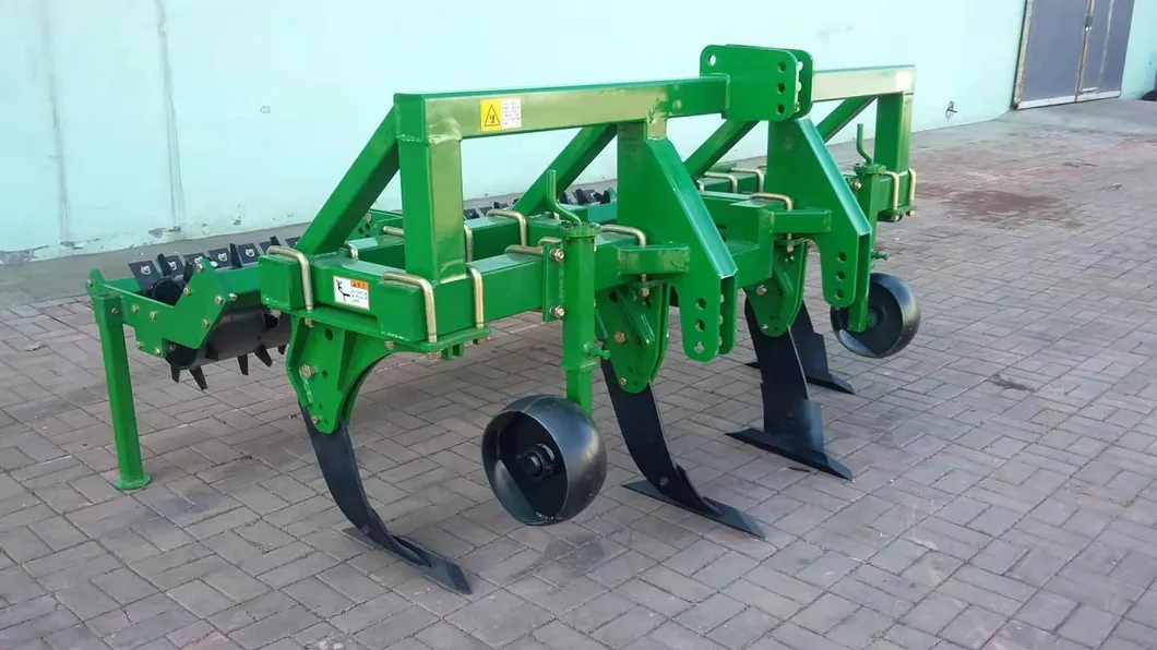 Rotary Tiller with Thickened Cutter Shaft and Long Cutter Seat and Soil Crushing Roller