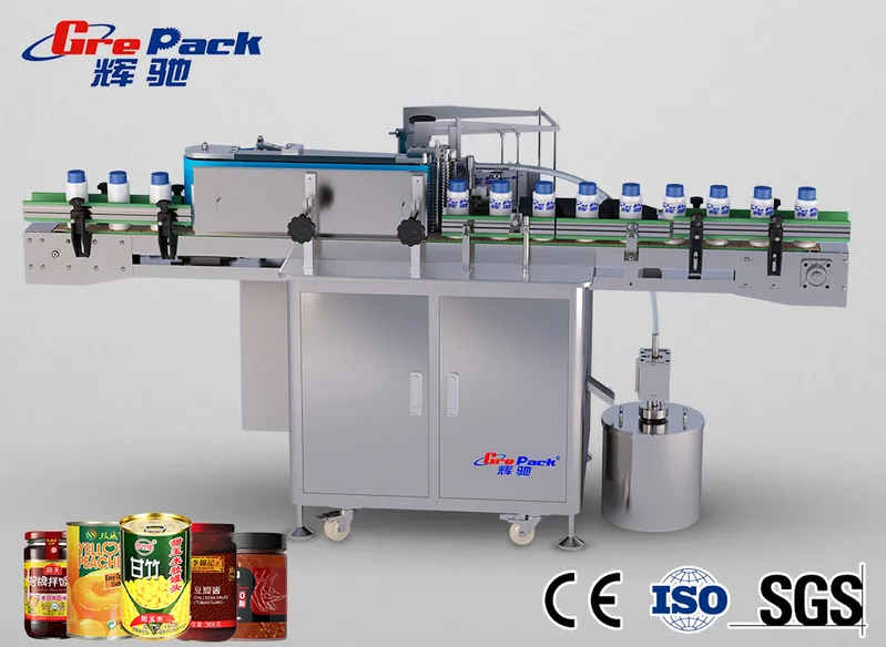 Rotary Screw Feeder Cold Glue Labeling Machine