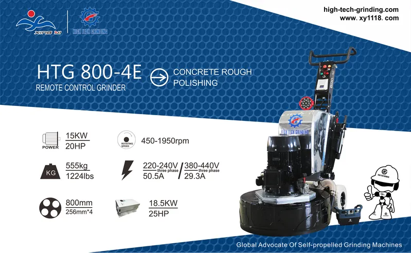 Remote Controlled Planetary Concrete Floor Polisher for Hot Sale