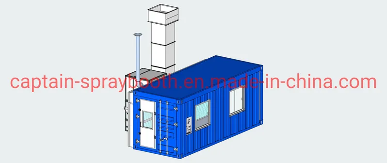 Container Paint Booth / Electrical Container Spray Booth / Removal Spray Booth