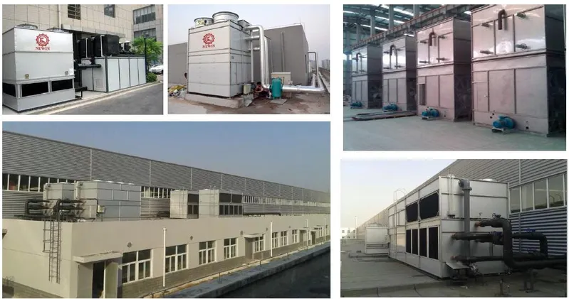 Industrial Water Cooled Evaporative Condenser Fluid Cooler