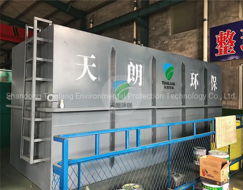 Wastewater Treatment Machine STP for Agricultural Wastewater Treatment