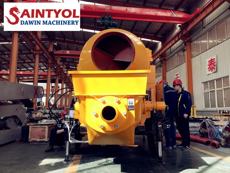 Concrete Mixer Pump Improve The Construction Efficiency and Enhance Business