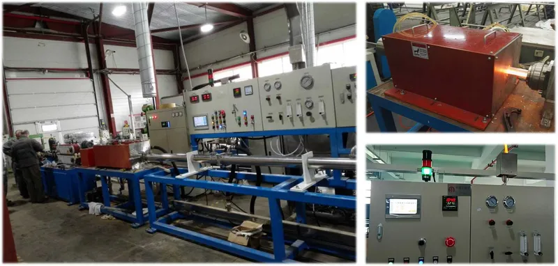 on Line Bright Annealing Processing Machine for Stainless Steel Coil Pipe